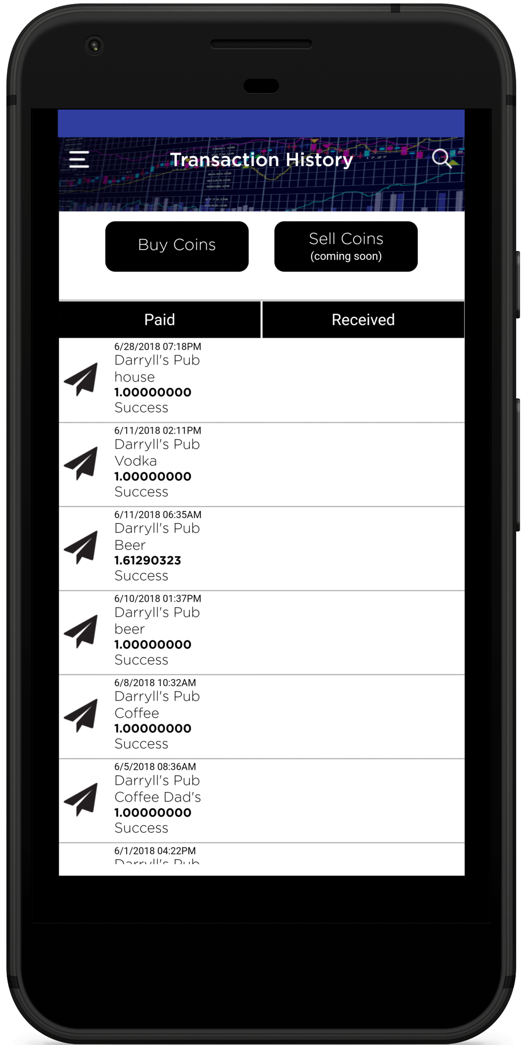 Download Coincierge Club Wallet Application from Google Play Store