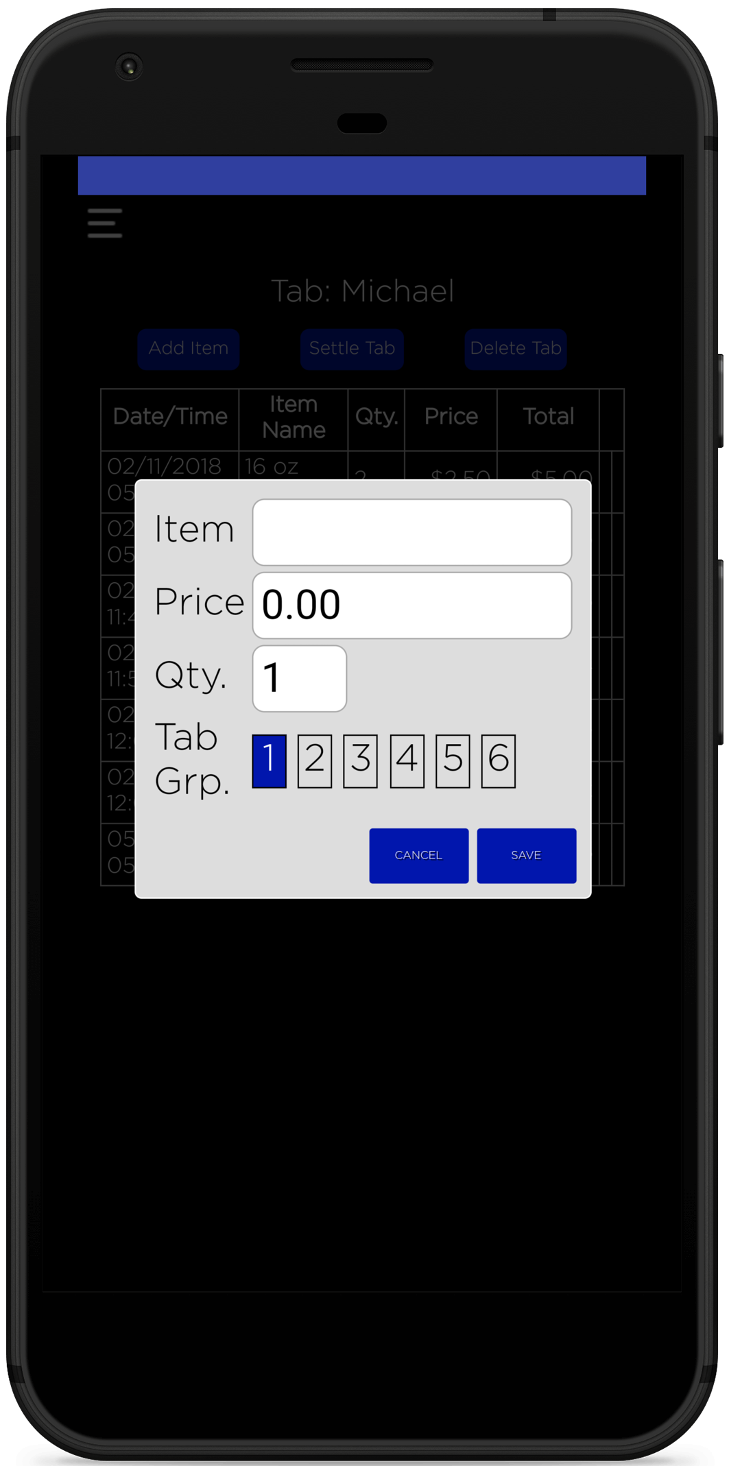 Coincierge Club Vendor Portal Tablet Image 1